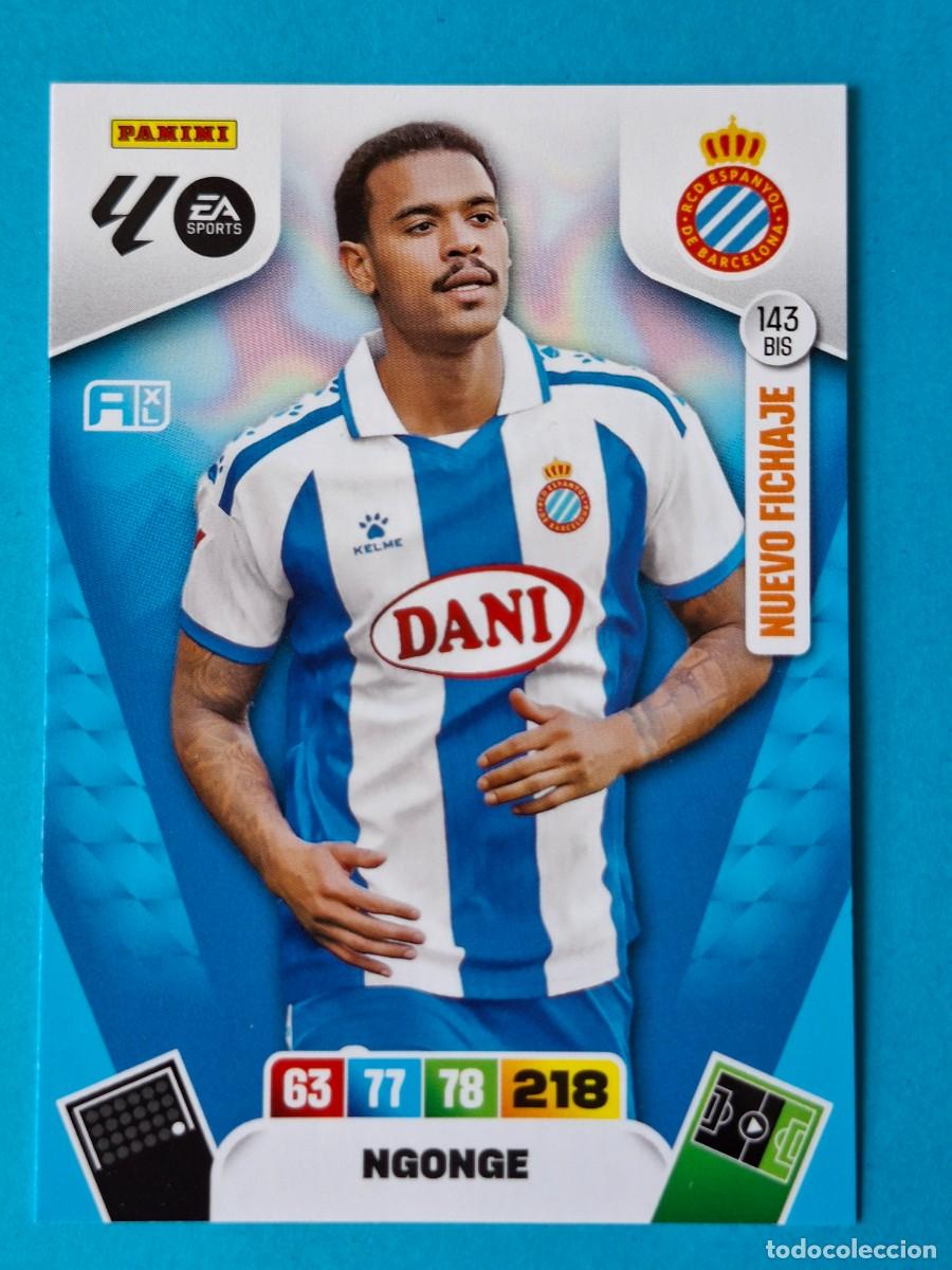 Cromos de F&uacute;tbol: Nuevo Fichaje #143BIS NGONGE (Espanyol) - Adrenalyn XL LaLiga 2025-26