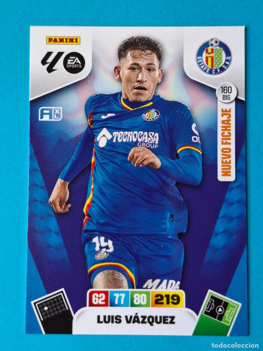 Cromos de F&uacute;tbol: Nuevo Fichaje #160BIS LUIS V&Aacute;ZQUEZ (Getafe) - Adrenalyn XL LaLiga 2025-26