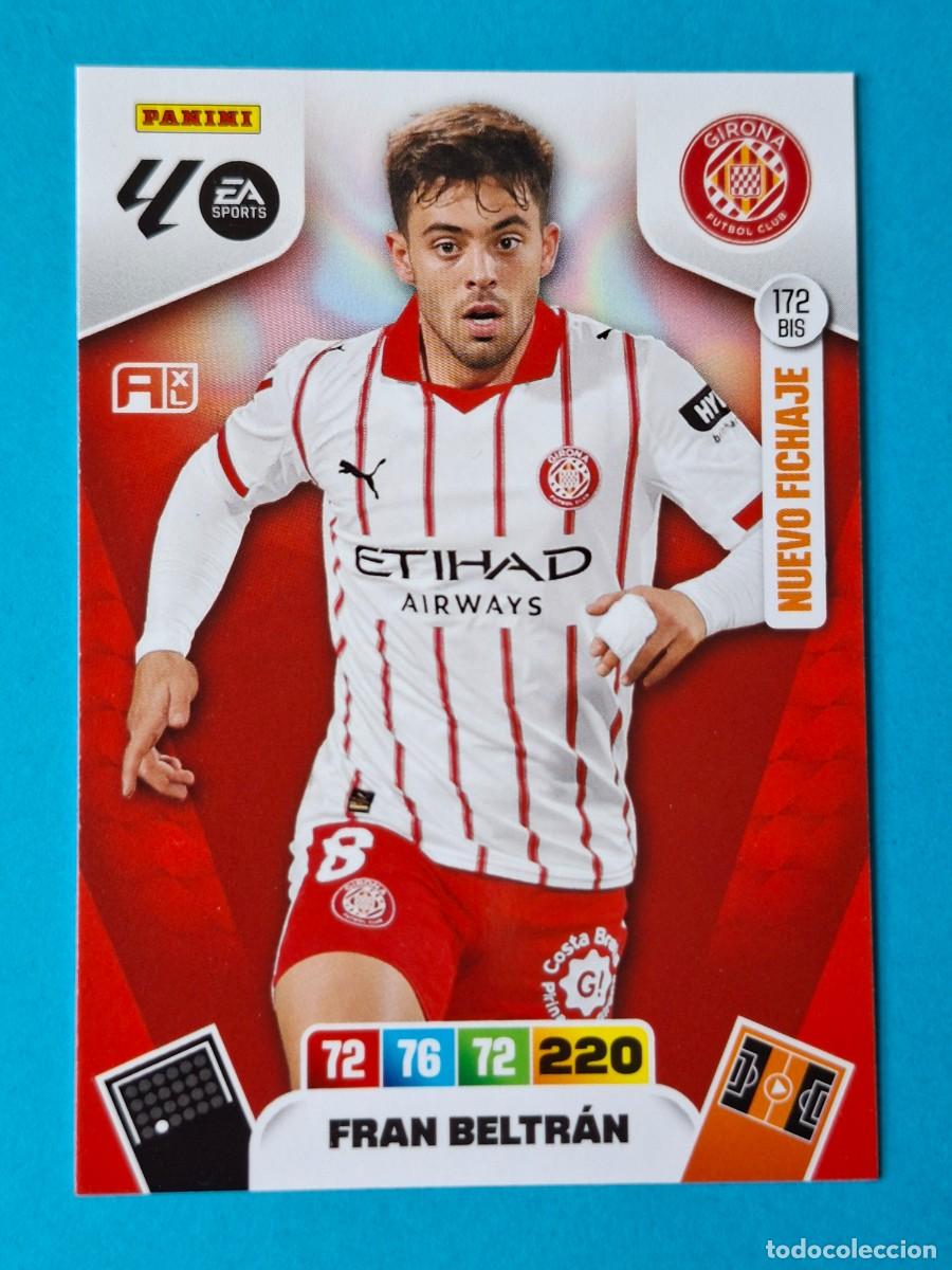 Cromos de F&uacute;tbol: Nuevo Fichaje #172BIS FRAN BELTR&Aacute;N (Girona) - Adrenalyn XL LaLiga 2025-26