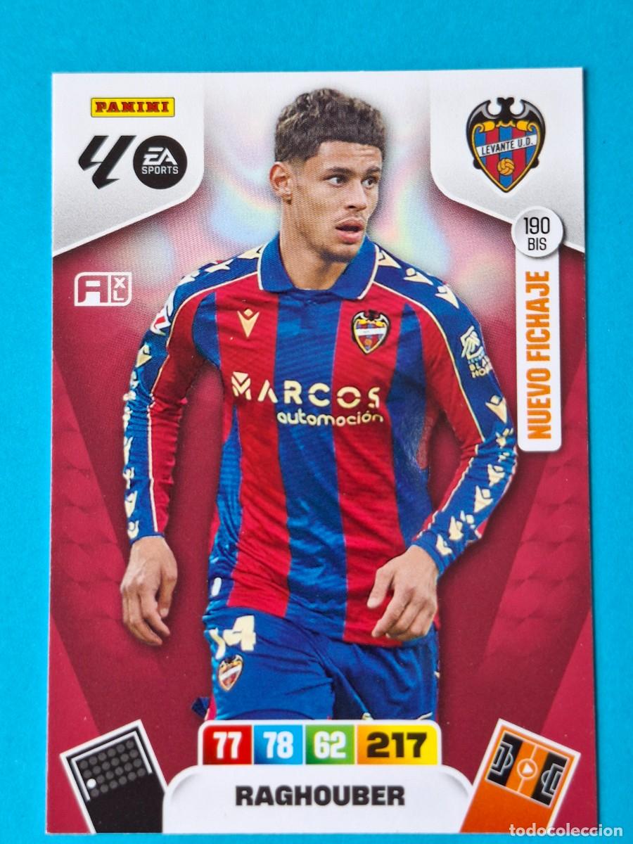 Cromos de F&uacute;tbol: Nuevo Fichaje #190BIS RAGHOUBER (Levante) - Adrenalyn XL LaLiga 2025-26