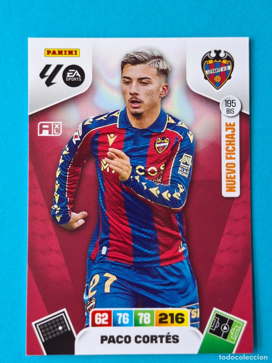 Cromos de F&uacute;tbol: Nuevo Fichaje #195BIS PACO CORT&Eacute;S (Levante) - Adrenalyn XL LaLiga 2025-26