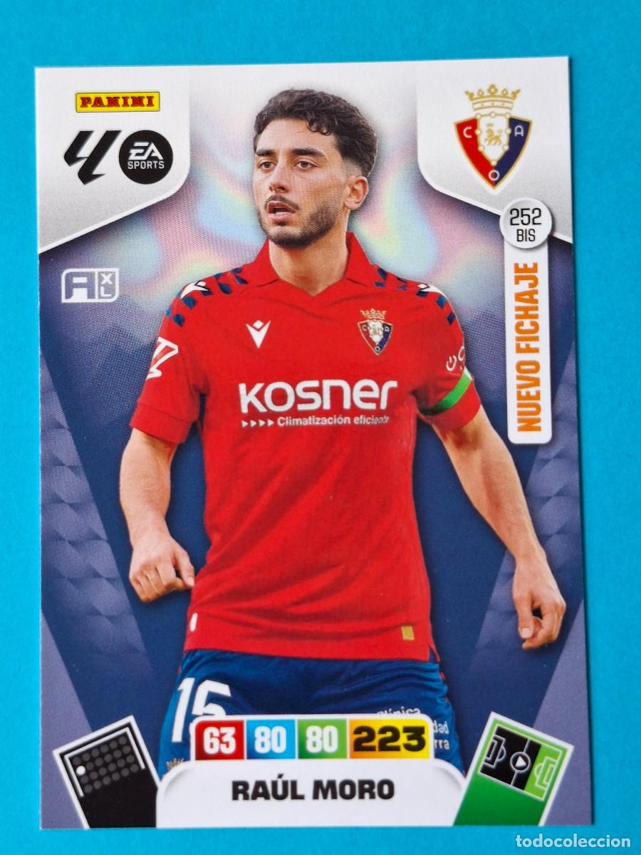 Cromos de F&uacute;tbol: Nuevo Fichaje #252BIS RA&Uacute;L MORO (Osasuna) - Adrenalyn XL LaLiga 2025-26