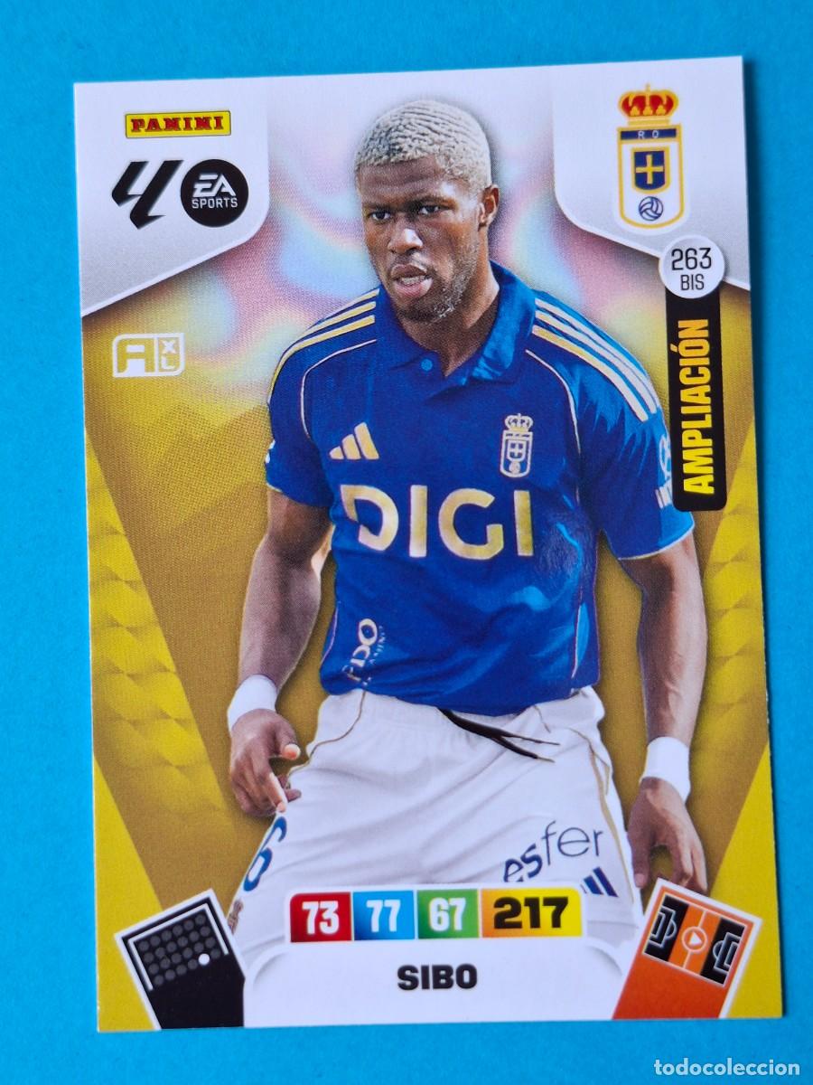Cromos de F&uacute;tbol: Ampliaci&oacute;n #263BIS SIBO (Oviedo) - Adrenalyn XL LaLiga 2025-26