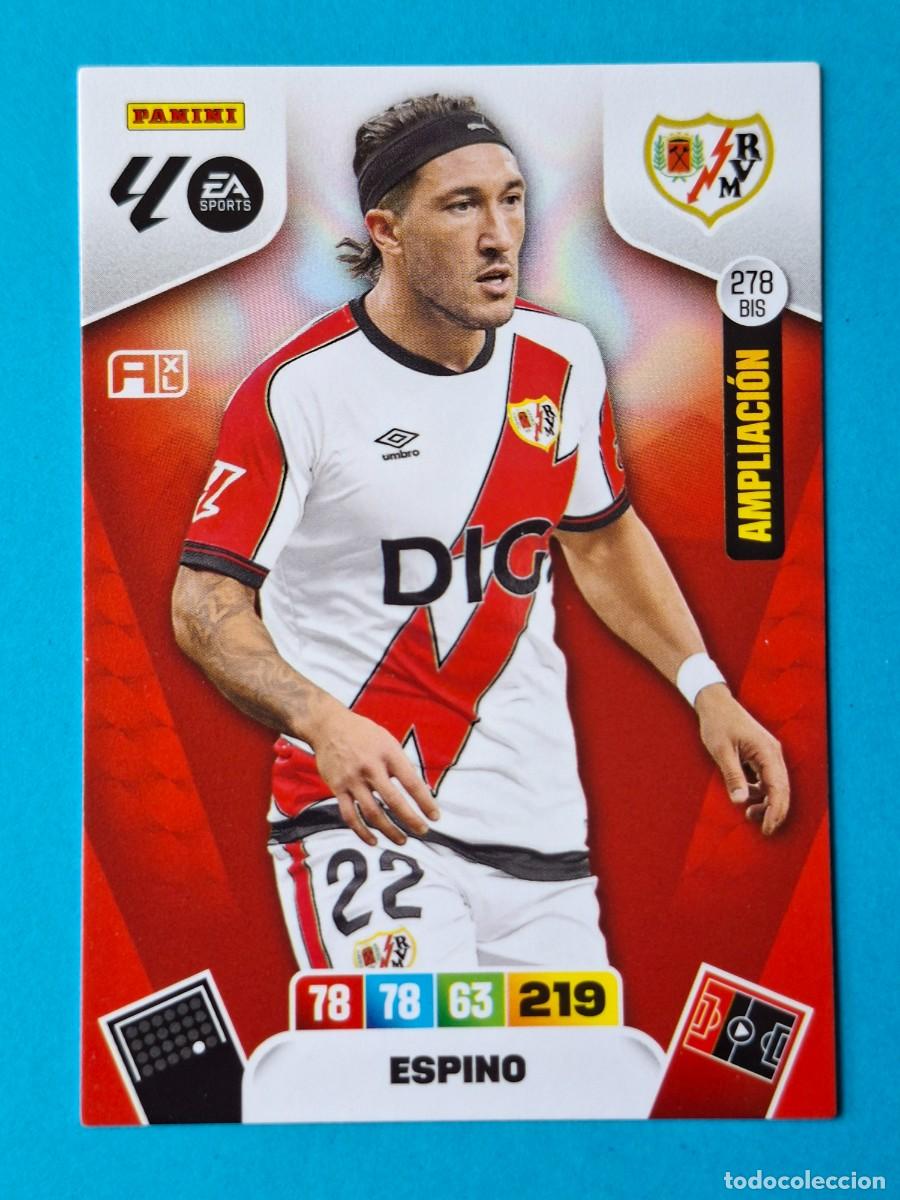 Cromos de F&uacute;tbol: Ampliaci&oacute;n #278BIS ESPINO (Rayo) - Adrenalyn XL LaLiga 2025-26