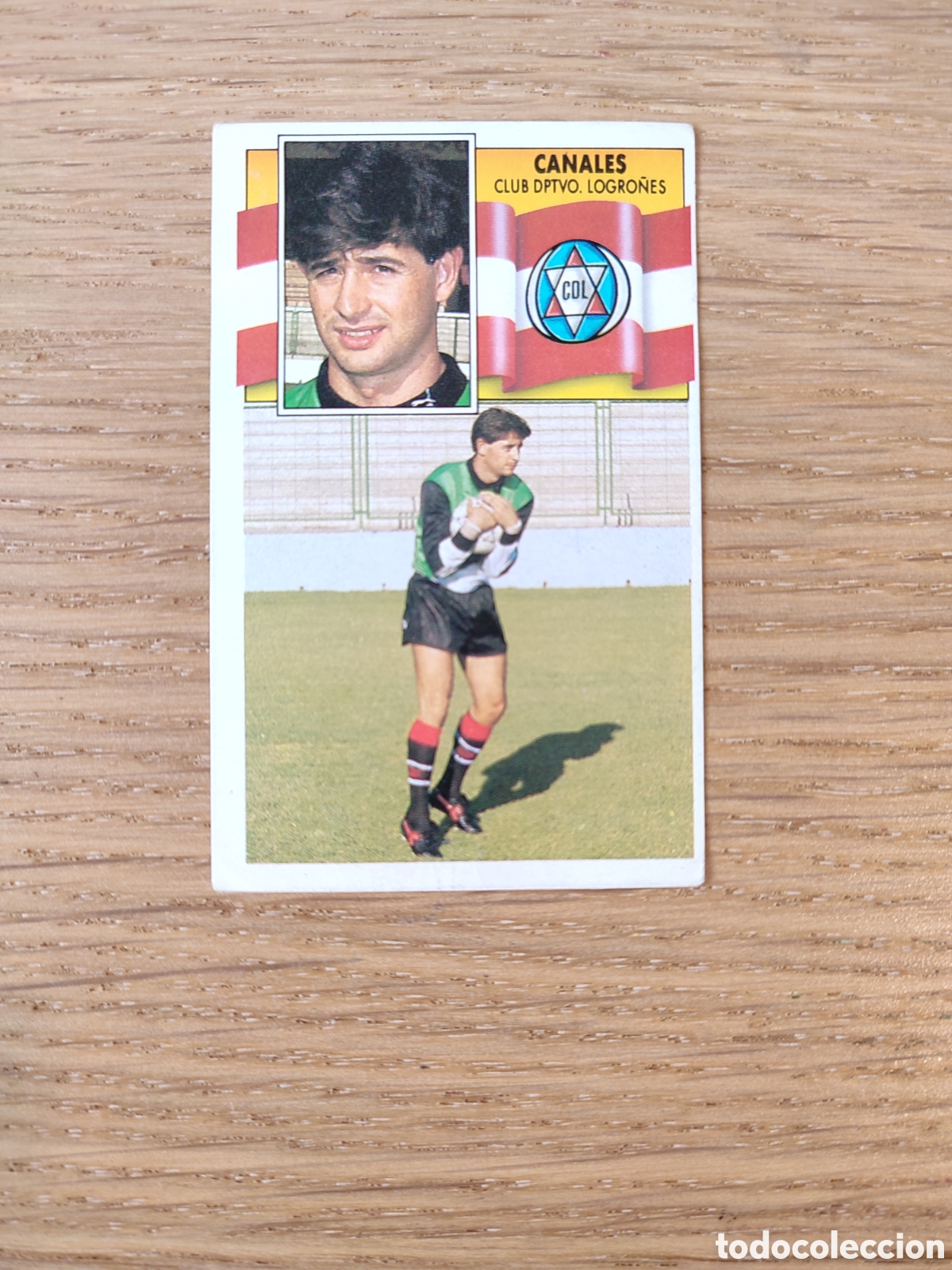 Fu&szlig;ball-Sticker: Canales Liga Este 90 81 Logro&ntilde;&eacute;s Sin pegar