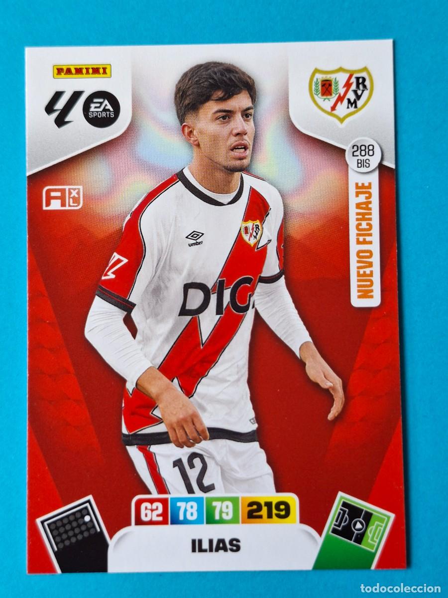 Cromos de F&uacute;tbol: Nuevo Fichaje #288BIS ILIAS (Rayo) - Adrenalyn XL LaLiga 2025-26