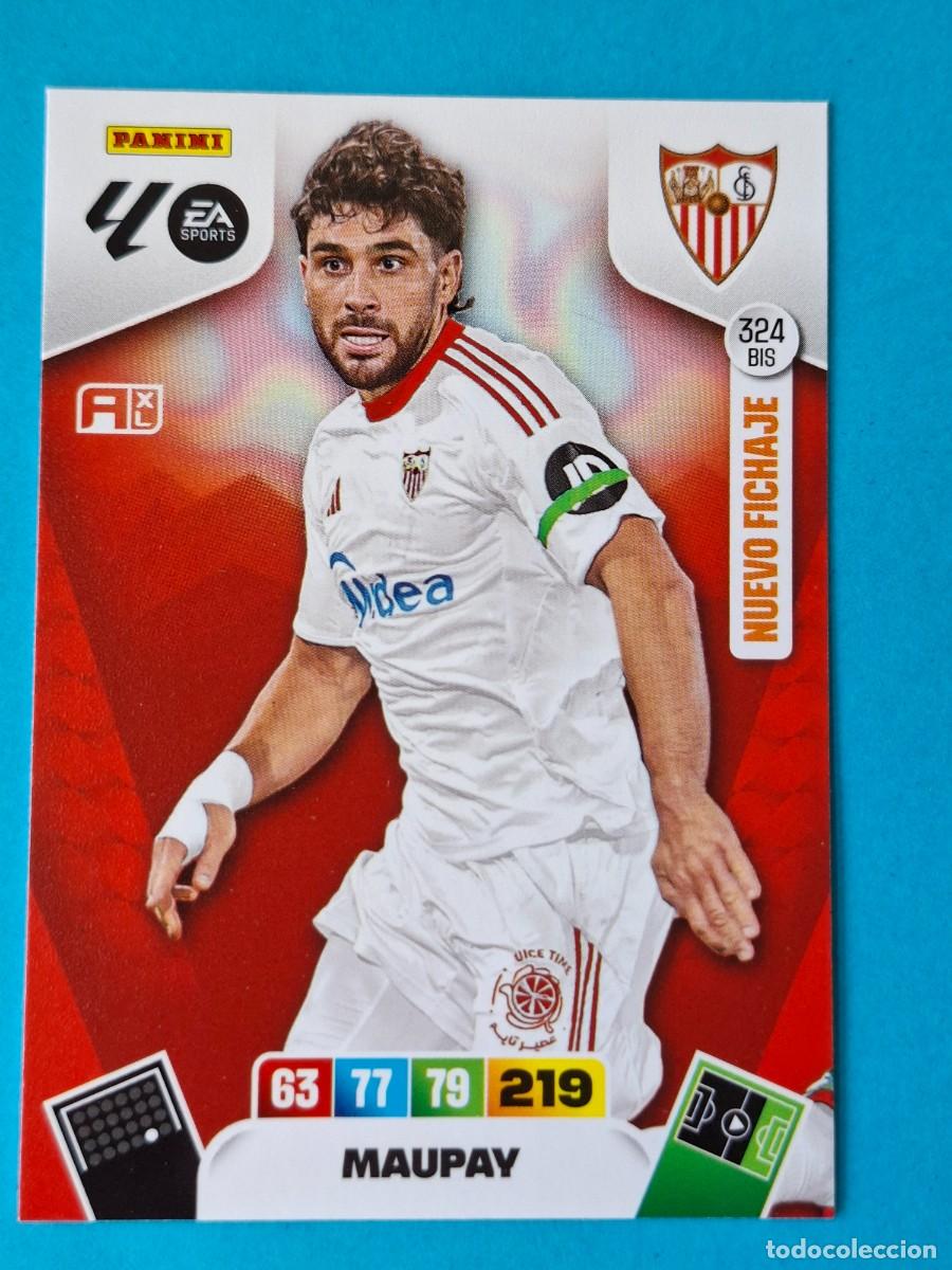 Cromos de F&uacute;tbol: Nuevo Fichaje #324BIS MAUPAY (Sevilla) - Adrenalyn XL LaLiga 2025-26