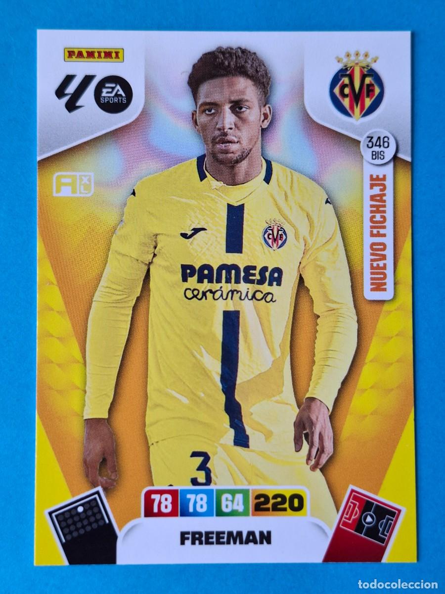 Cromos de F&uacute;tbol: Nuevo Fichaje #346BIS FREEMAN (Villarreal) - Adrenalyn XL LaLiga 2025-26