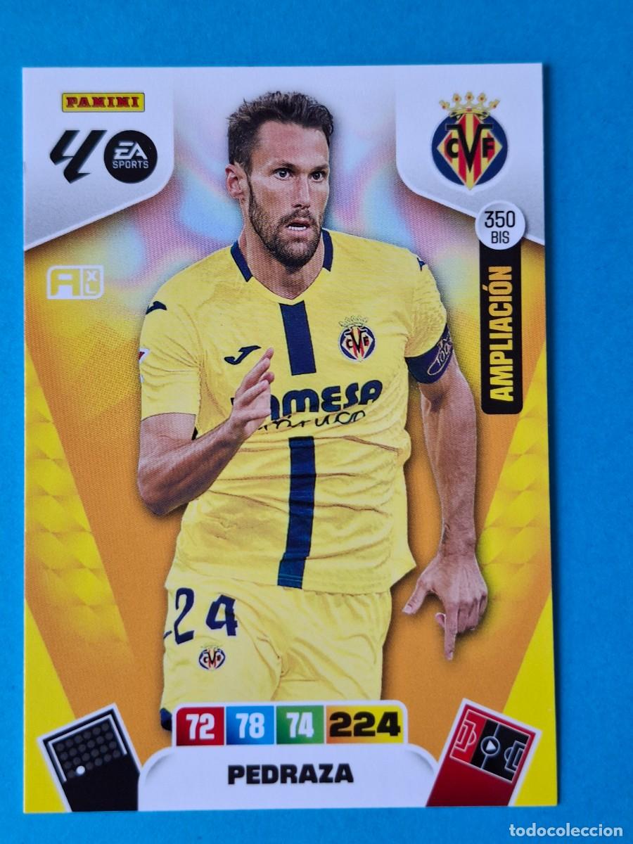 Cromos de F&uacute;tbol: Ampliaci&oacute;n #350BIS PEDRAZA (Villarreal) - Adrenalyn XL LaLiga 2025-26