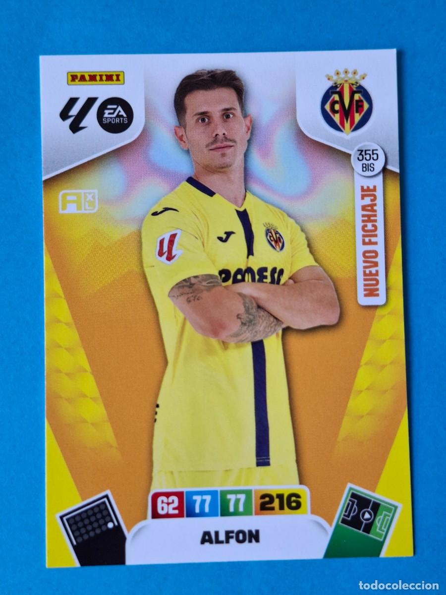 Cromos de F&uacute;tbol: Nuevo Fichaje #355BIS ALFON (Villarreal) - Adrenalyn XL LaLiga 2025-26