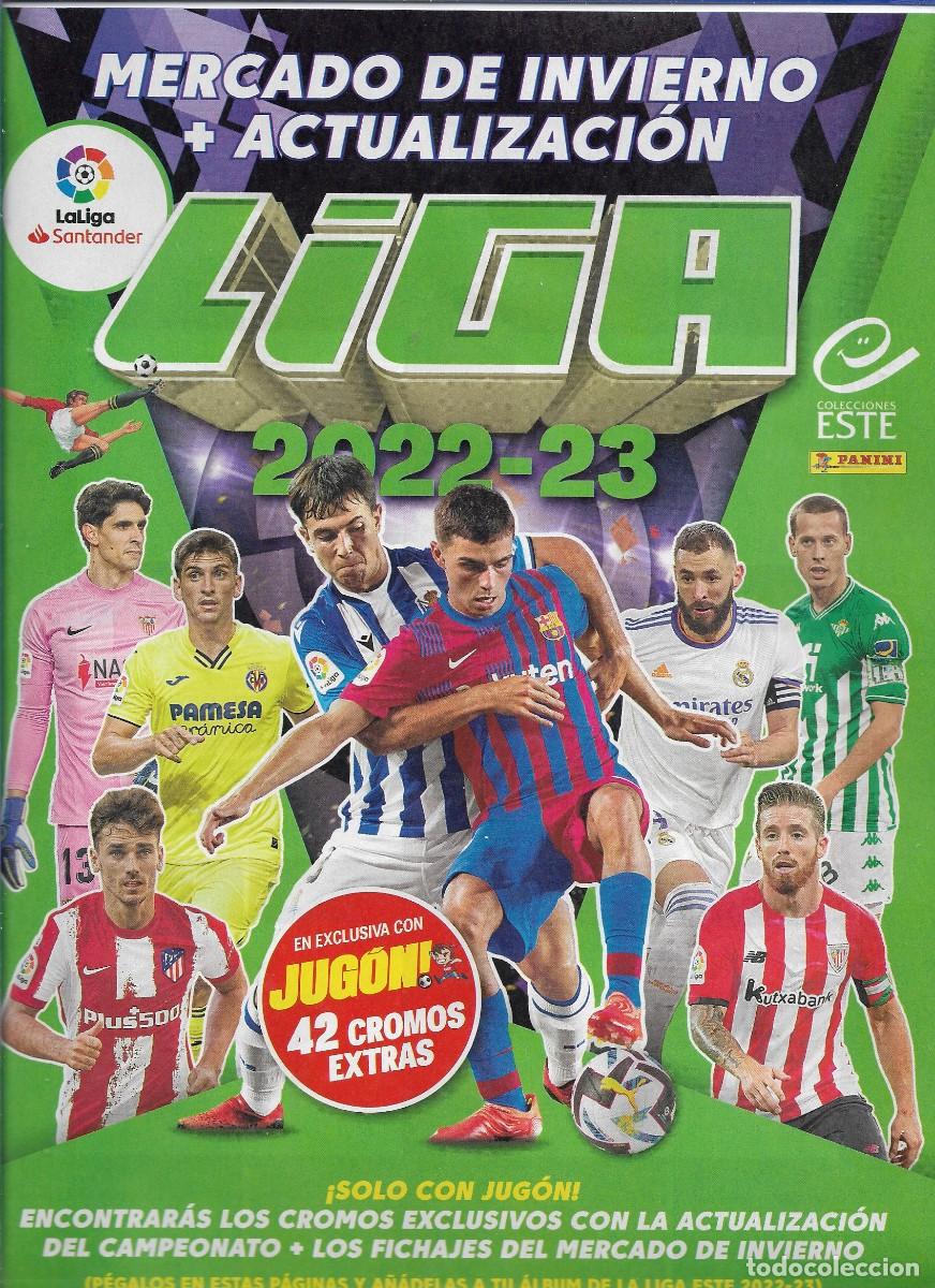 Cromos de F&uacute;tbol: mercado de invierno 42 cromos + actualizacion