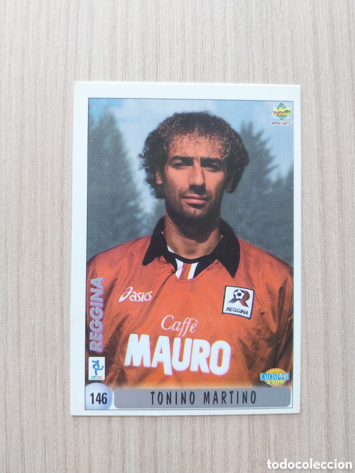 Cromos de F&uacute;tbol: TONINO MARTINO EMANUELE BELARDI N&deg; 146 CALCIATORI 1999 2000 99 00 REGGINA MUNDICROMO ITALIA F&Uacute;TBOL