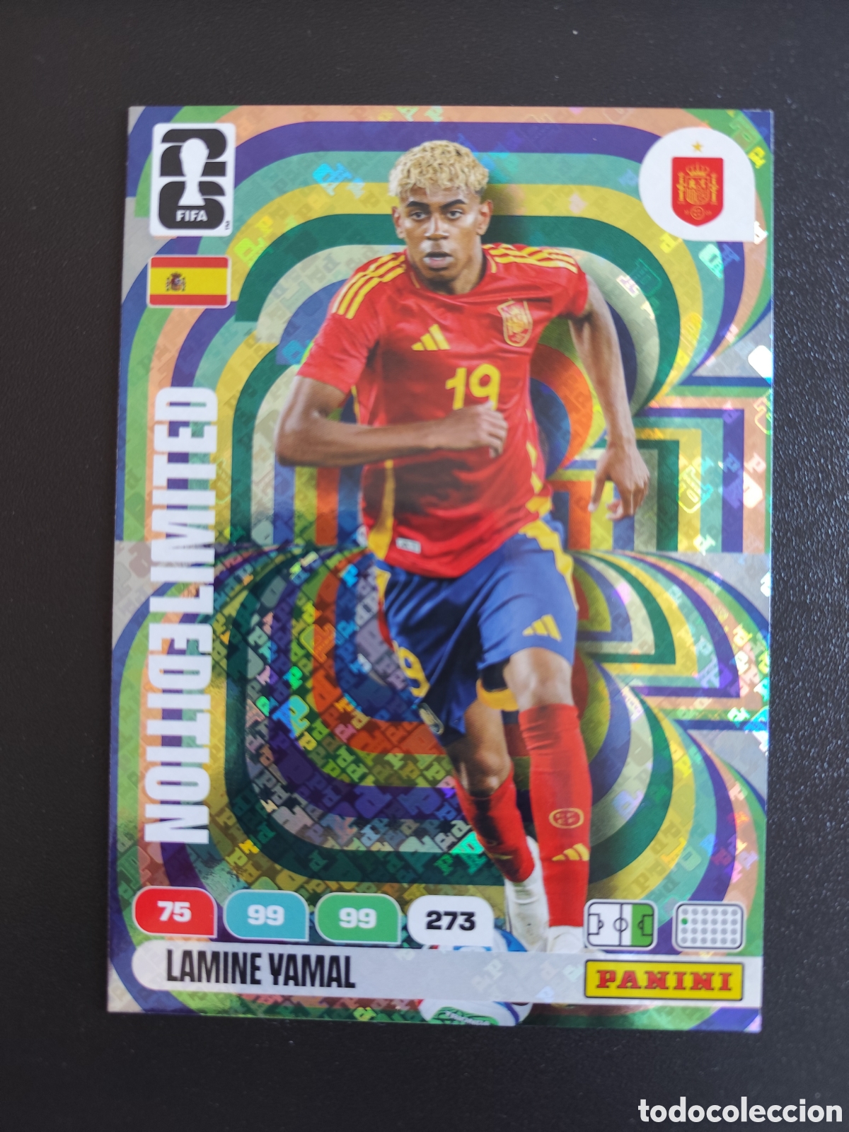 Cromos de F&uacute;tbol: Lamine Yamal XXL Adrenalyn Fifa World Cup 2026