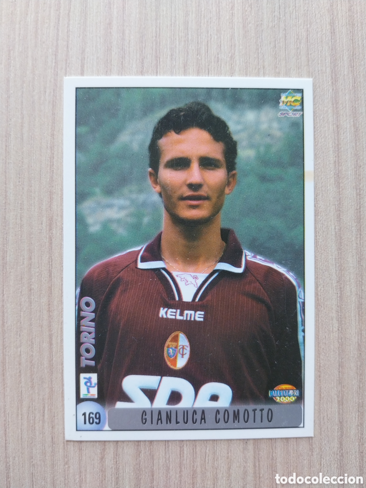Cromos de F&uacute;tbol: GIANLUCA COMOTTO LUCA BUCCI N&deg; 169 CALCIATORI 1999 2000 99 00 TORINO MUNDICROMO ITALIA F&Uacute;TBOL