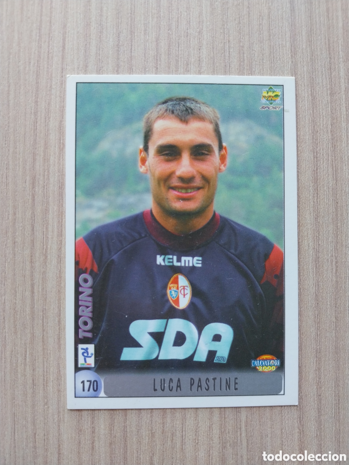 Cromos de F&uacute;tbol: LUCA PASTINE MARCUS LANTZ N&deg; 170 CALCIATORI 1999 2000 99 00 TORINO MUNDICROMO ITALIA F&Uacute;TBOL LIGA