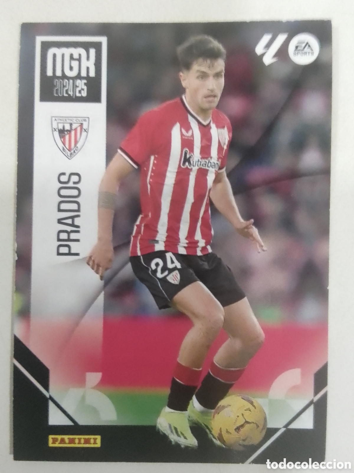 Cromos de F&uacute;tbol: Megacracks 2024-25 n&deg; 47 Prados &bull; Athletic Club.