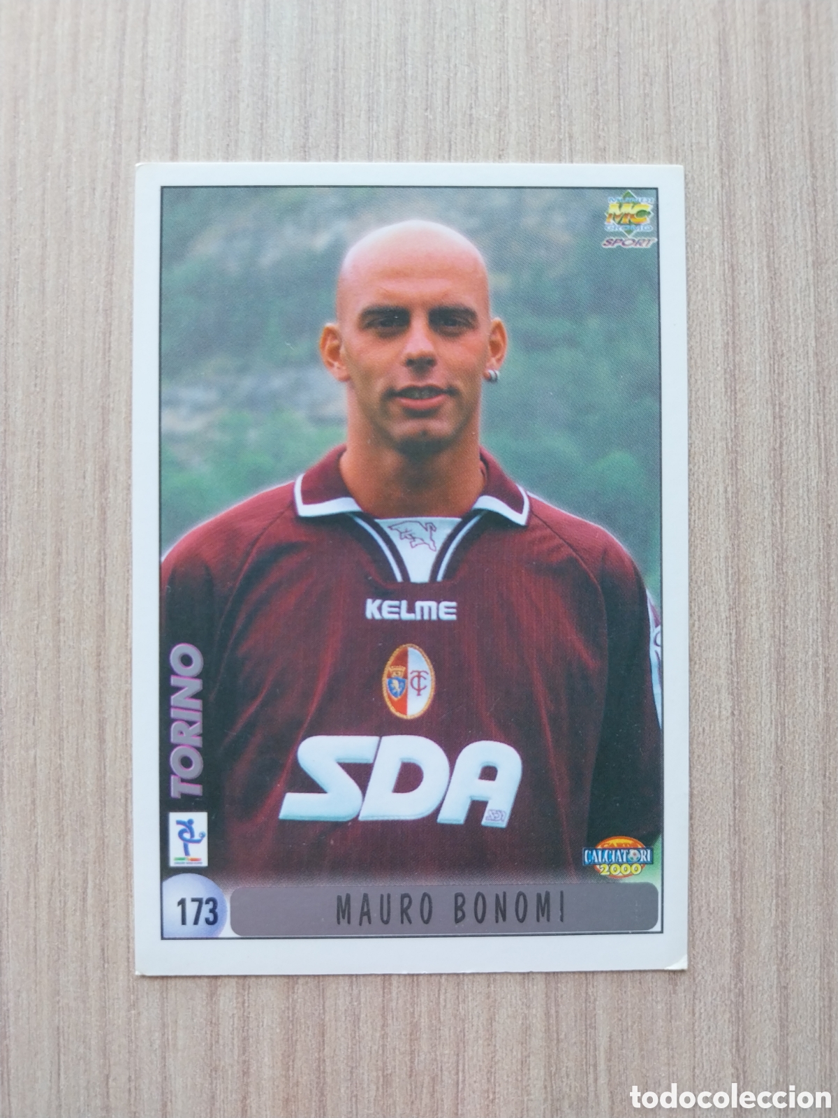 Cromos de F&uacute;tbol: MAURO BONOMI GUSTAVO MENDEZ N&deg; 173 CALCIATORI 1999 2000 99 00 TORINO MUNDICROMO ITALIA F&Uacute;TBOL