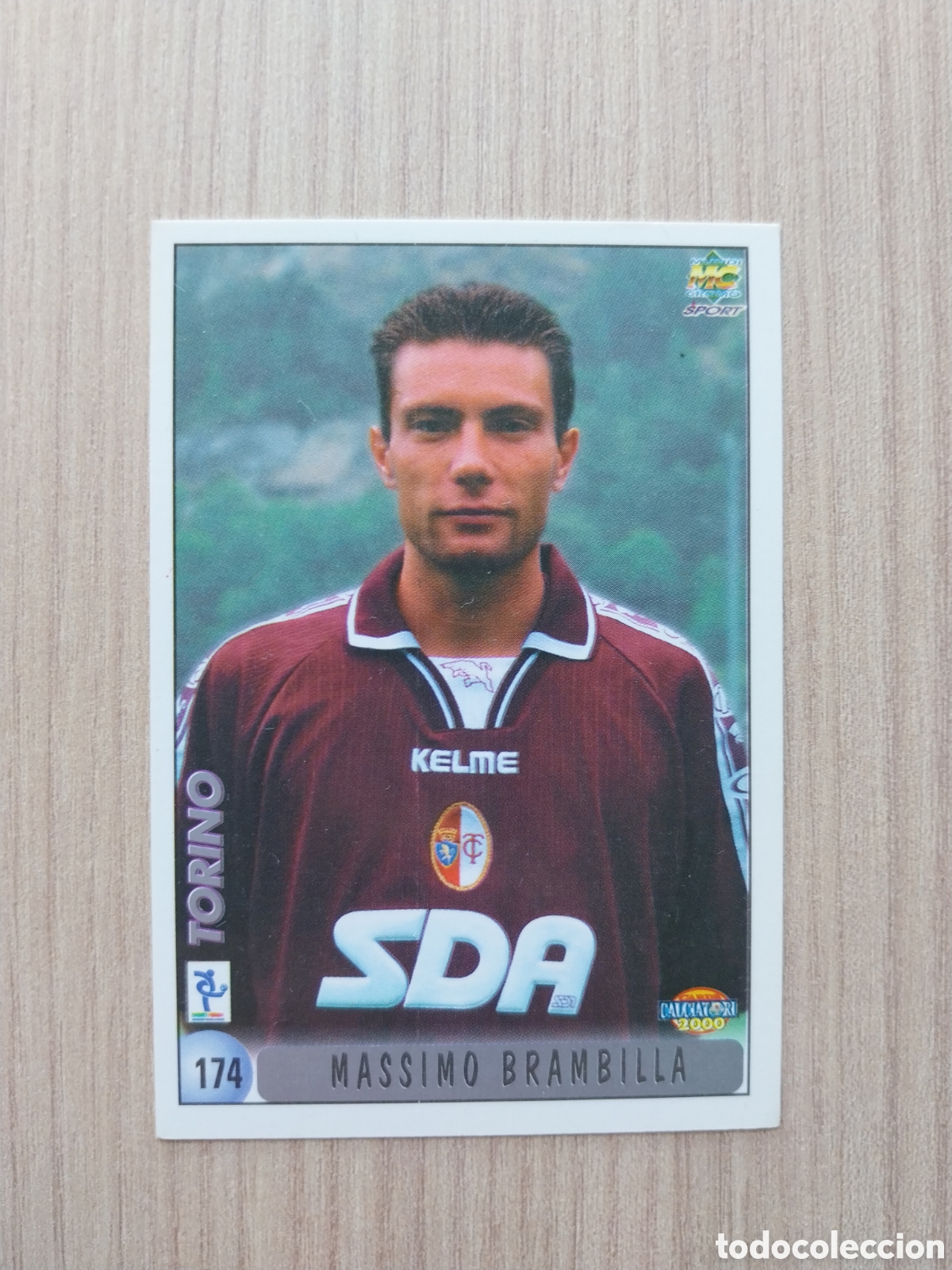 Cromos de F&uacute;tbol: MASSIMO BRAMBILLA LORENZO MINOTTI N&deg; 174 CALCIATORI 1999 2000 99 00 TORINO MUNDICROMO ITALIA F&Uacute;TBOL