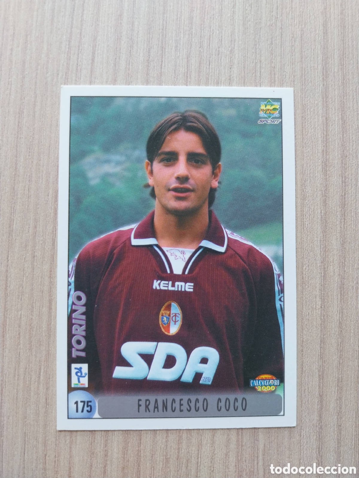 Cromos de F&uacute;tbol: FRANCESCO COCO FABIO PECCHIA N&deg; 175 CALCIATORI 1999 2000 99 00 TORINO MUNDICROMO ITALIA F&Uacute;TBOL