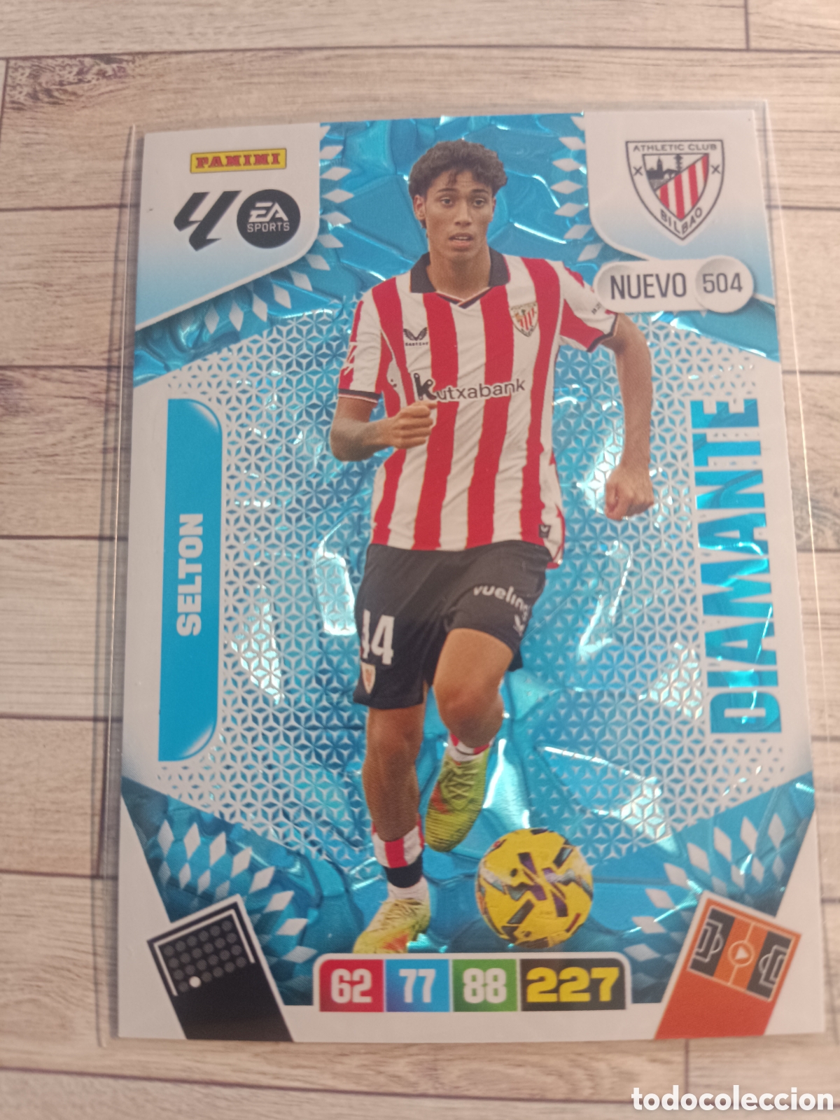 Cartes &agrave; collectionner de Football: 504 SELTON ATHLETIC DE BILBAO NUEVO DIAMANTE ADRENALYN XL 2025 2026 PANINI 25 26