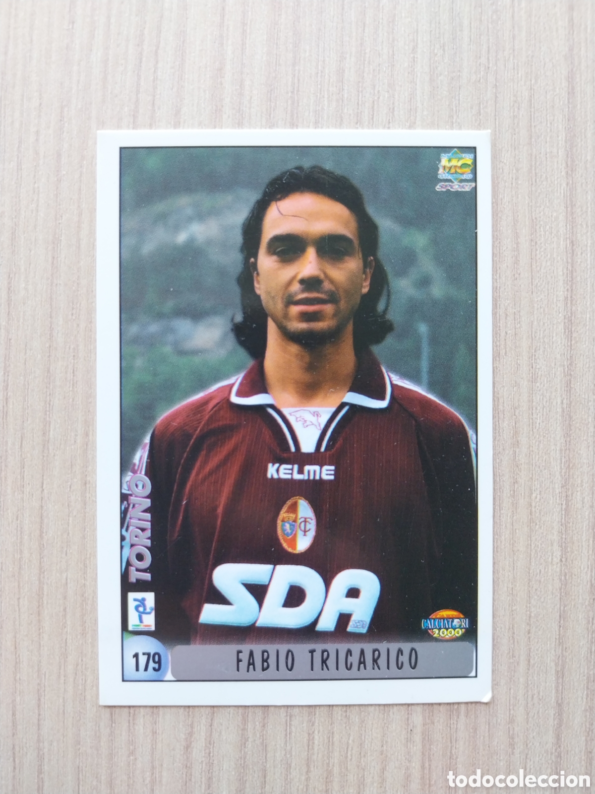 Cromos de F&uacute;tbol: FABIO TRICARICO MARCO FERRANTE N&deg; 179 CALCIATORI 1999 2000 99 00 TORINO MUNDICROMO ITALIA F&Uacute;TBOL