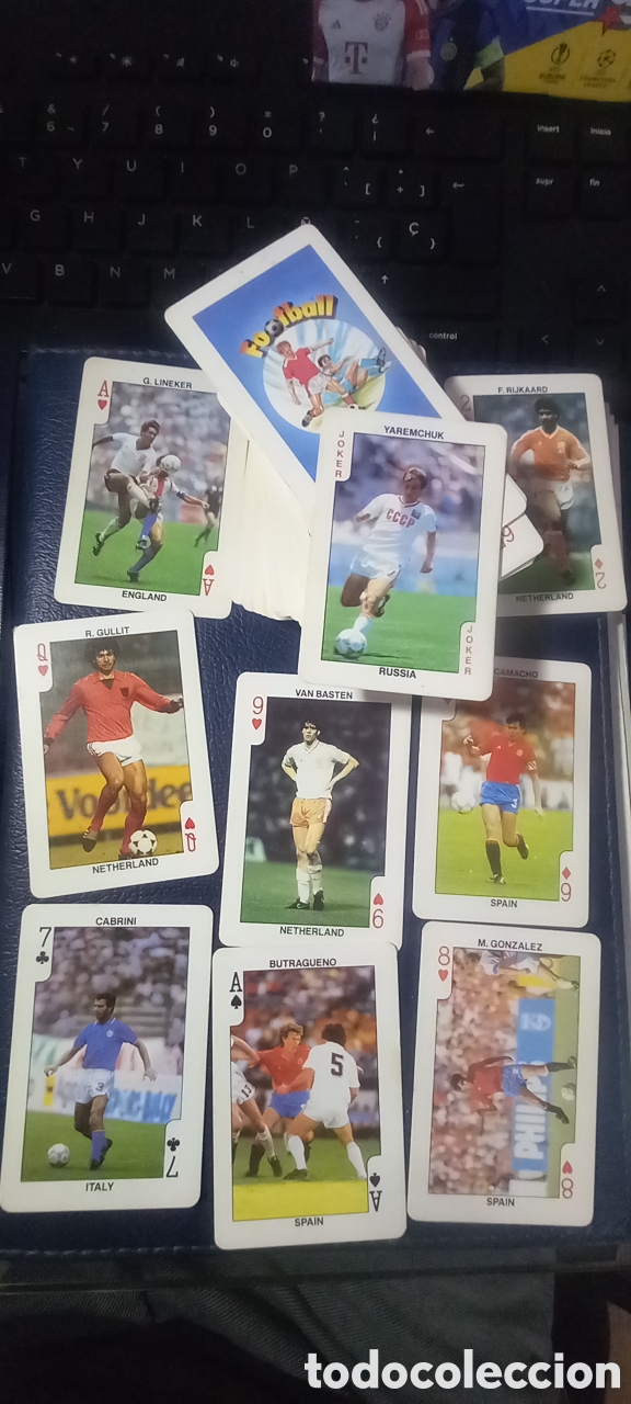 Cromos de F&uacute;tbol: Lote 60 cromos DANDY BUBBLE GUM EURO 88