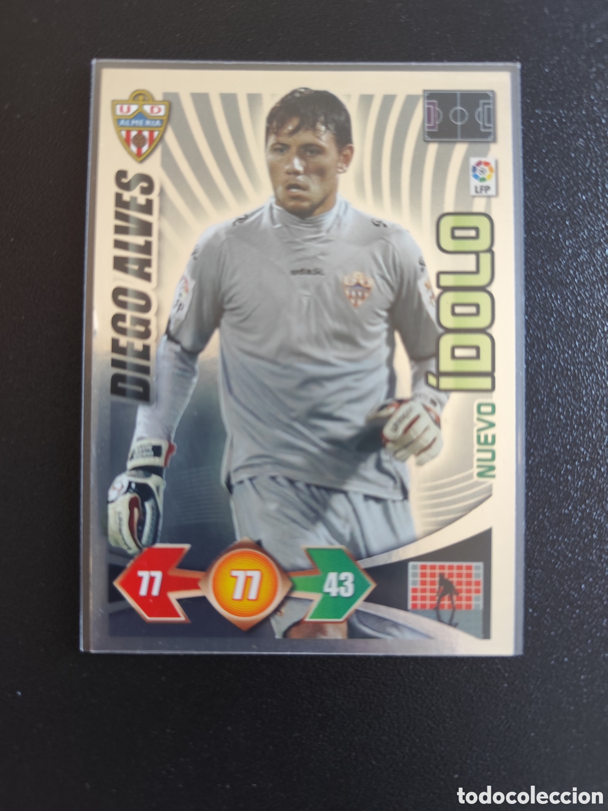 Cartes &agrave; collectionner de Football: Diego Alves Nuevo Idolo adrenalyn 2009/10
