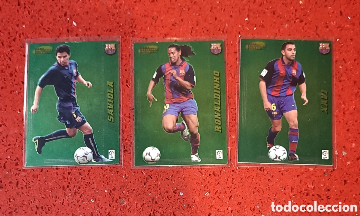 Cromos de F&uacute;tbol: Jugadores FC Barcelona Megacracks 3004/05