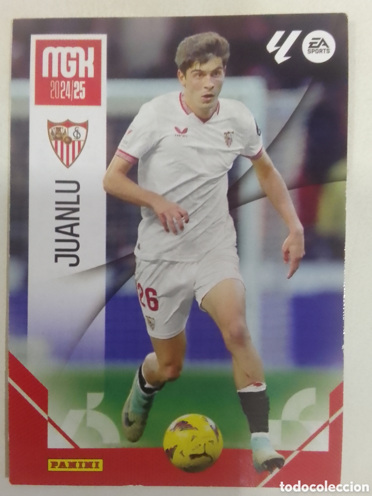 Cromos de F&uacute;tbol: Megacracks 2024-25 n&deg; 311 Juanlu &bull; Sevilla.