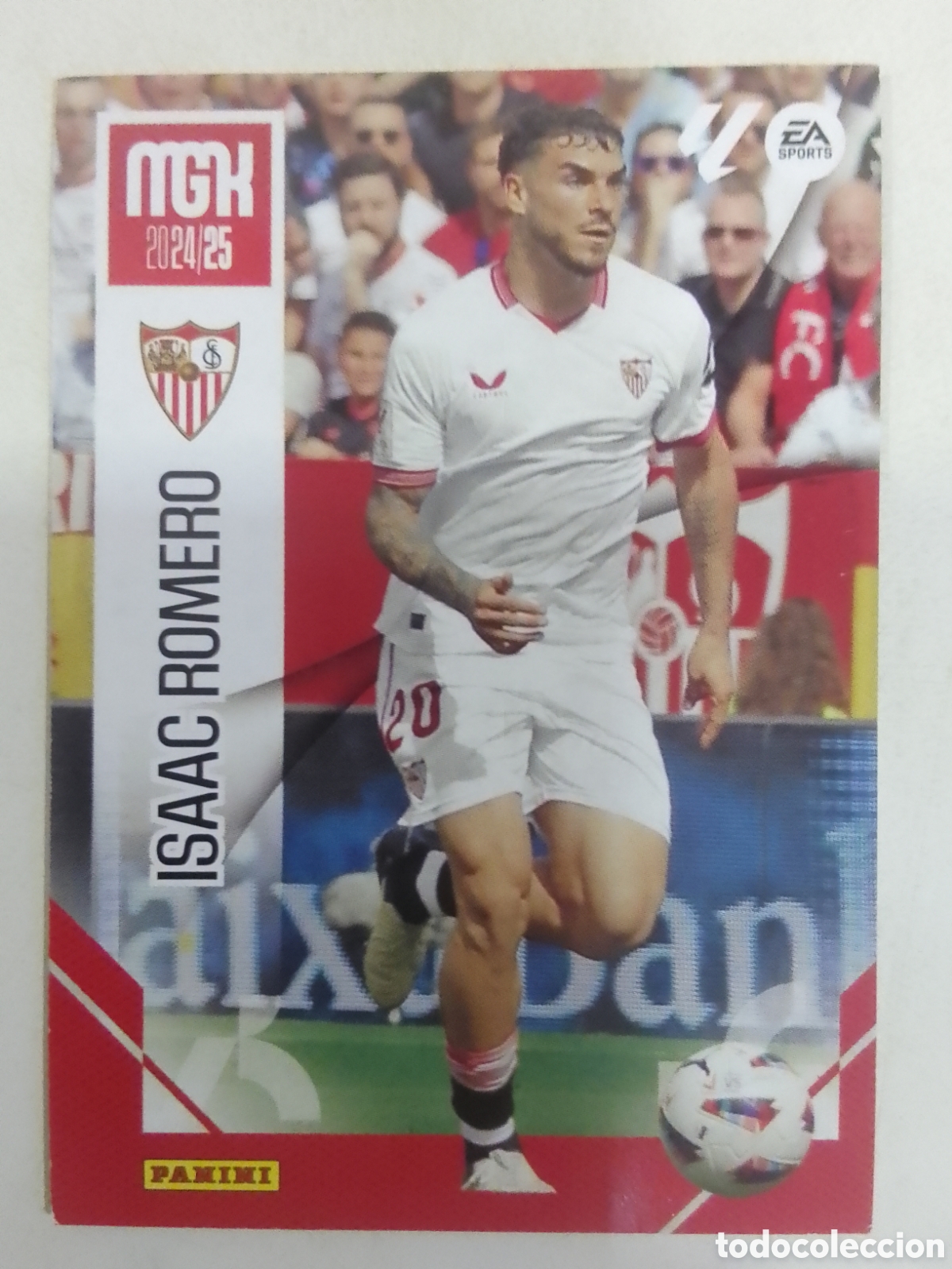 Cromos de F&uacute;tbol: Megacracks 2024-25 n&deg; 324 Isaac Romero &bull; Sevilla.