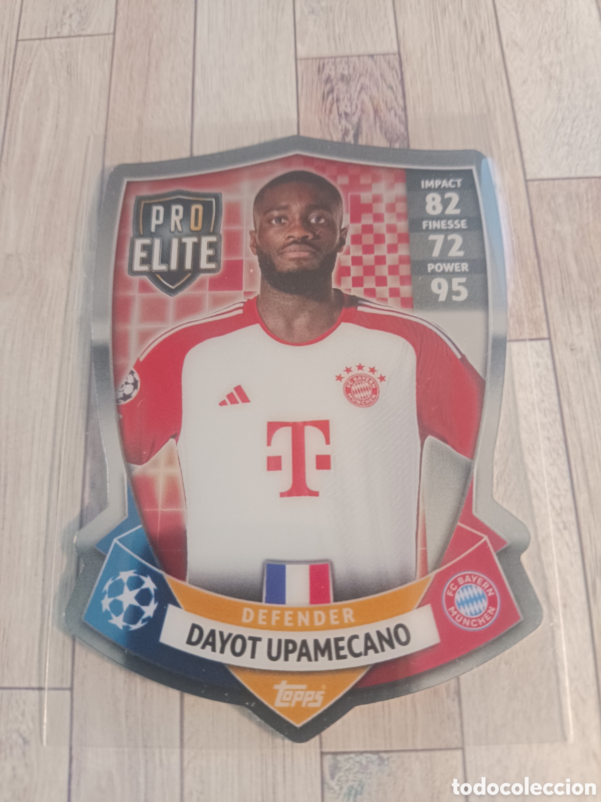 Cromos de F&uacute;tbol: SH 10 PRO ELITE 10 DAYOT UPAMECANO BAYERN MUNICH MATCH ATTAX 23 24 TOPPS 2023 2024