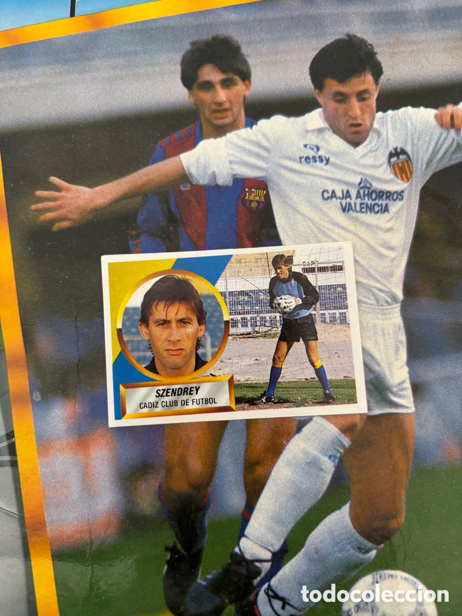 Cromos de F&uacute;tbol: FICHAJE 29 SZENDREI C&Aacute;DIZ LIGA ESTE 88 89 RECORTADO 1988 1989