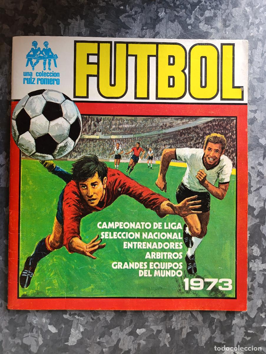 Cromos de F&uacute;tbol: RUIZ ROMERO 72 73 - ALBUM PLANCHA + COLECCION CROMOS COMPLETA CON TODO LO EDITADO Y NUNCA PEGADOS.