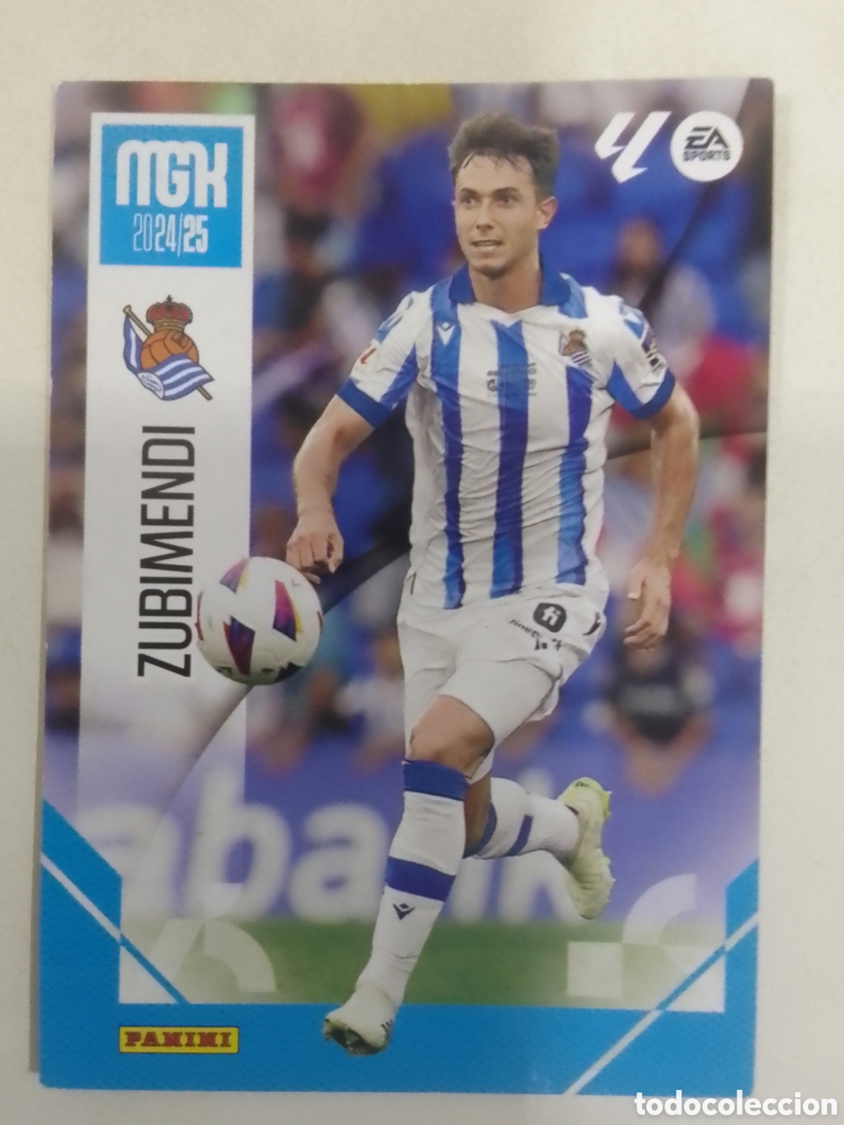Cromos de F&uacute;tbol: Megacracks 2024-25 n&deg; 297 Zubimendi &bull; Real Sociedad.