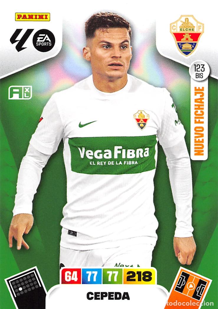 Cromos de F&uacute;tbol: PANINI ADRENALYN 25/26 2025/2026 #123 BIS CEPEDA (ELCHE C.F.)