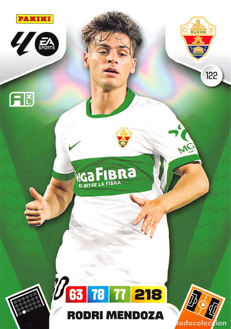 Cromos de F&uacute;tbol: PANINI ADRENALYN 25/26 2025/2026 #122 RODRI MENDOZA (ELCHE C.F.)