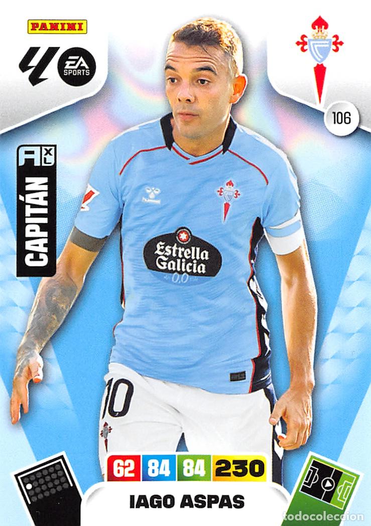 Cromos de F&uacute;tbol: PANINI ADRENALYN 25/26 2025/2026 #106 IAGO ASPAS (R.C. CELTA)