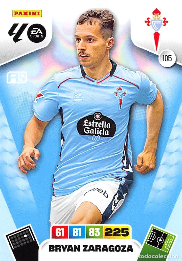 Cromos de F&uacute;tbol: PANINI ADRENALYN 25/26 2025/2026 #105 BRYAN ZARAGOZA (R.C. CELTA)