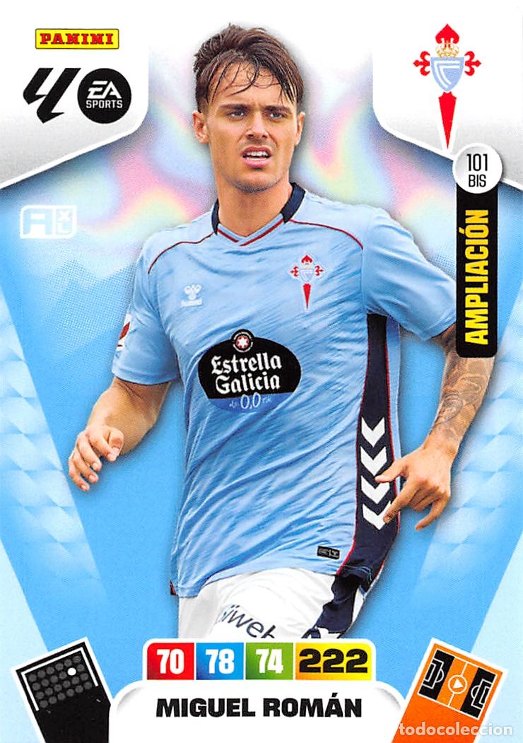 Cromos de F&uacute;tbol: PANINI ADRENALYN 25/26 2025/2026 #101 BIS MIGUEL ROMAN (R.C. CELTA)