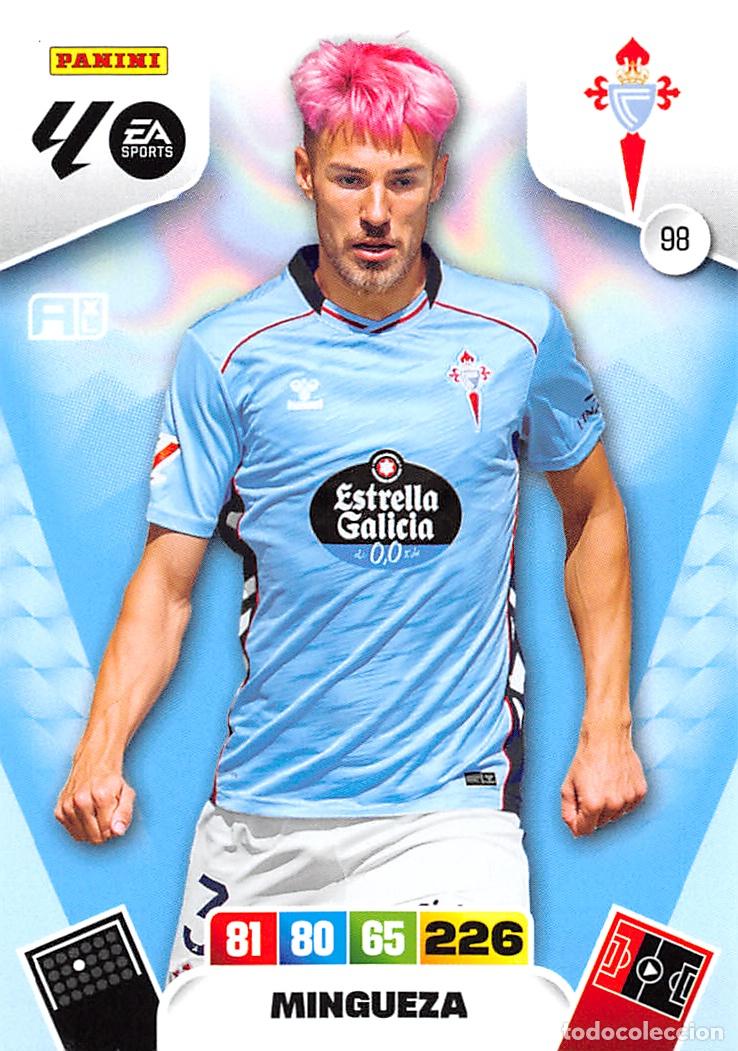 Cromos de F&uacute;tbol: PANINI ADRENALYN 25/26 2025/2026 #98 MINGUEZA (R.C. CELTA)