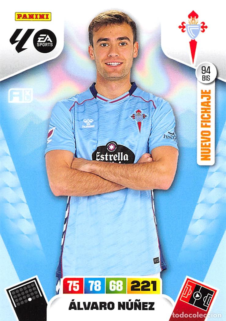 Cromos de F&uacute;tbol: PANINI ADRENALYN 25/26 2025/2026 #94 BIS ALVARO NU&Ntilde;EZ (R.C. CELTA)