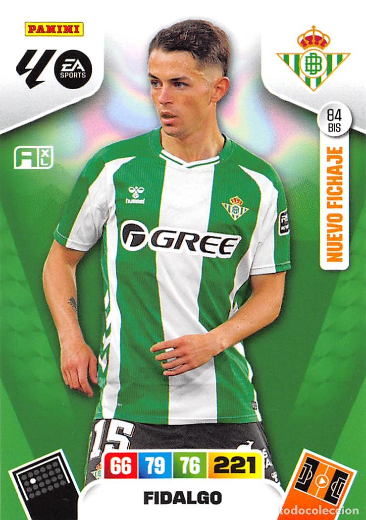 Cromos de F&uacute;tbol: PANINI ADRENALYN 25/26 2025/2026 #84 BIS FIDALGO (REAL BETIS)