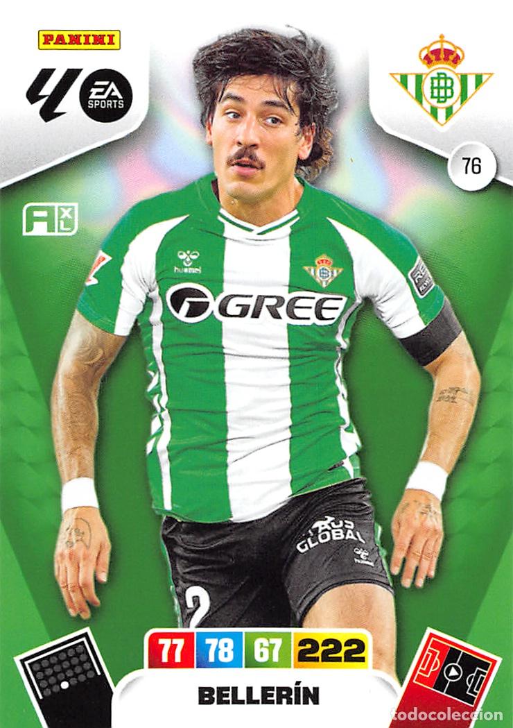 Cromos de F&uacute;tbol: PANINI ADRENALYN 25/26 2025/2026 #76 BELLERIN (REAL BETIS)