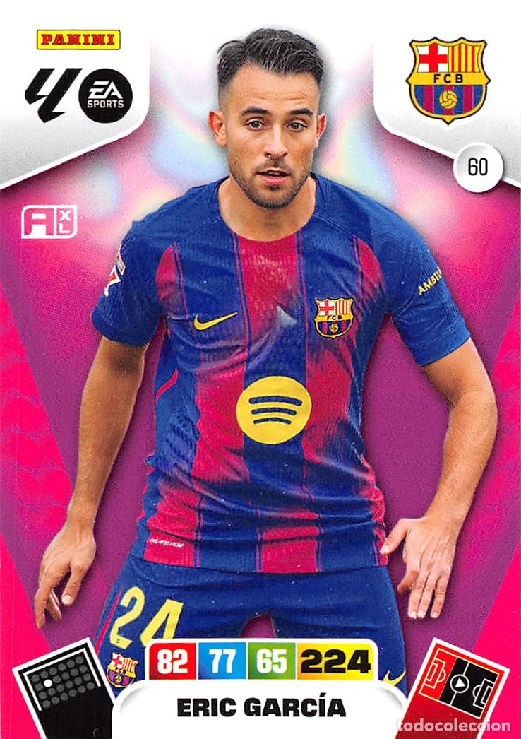 Cromos de F&uacute;tbol: PANINI ADRENALYN 25/26 2025/2026 #60 ERIC GARCIA (F.C. BARCELONA)