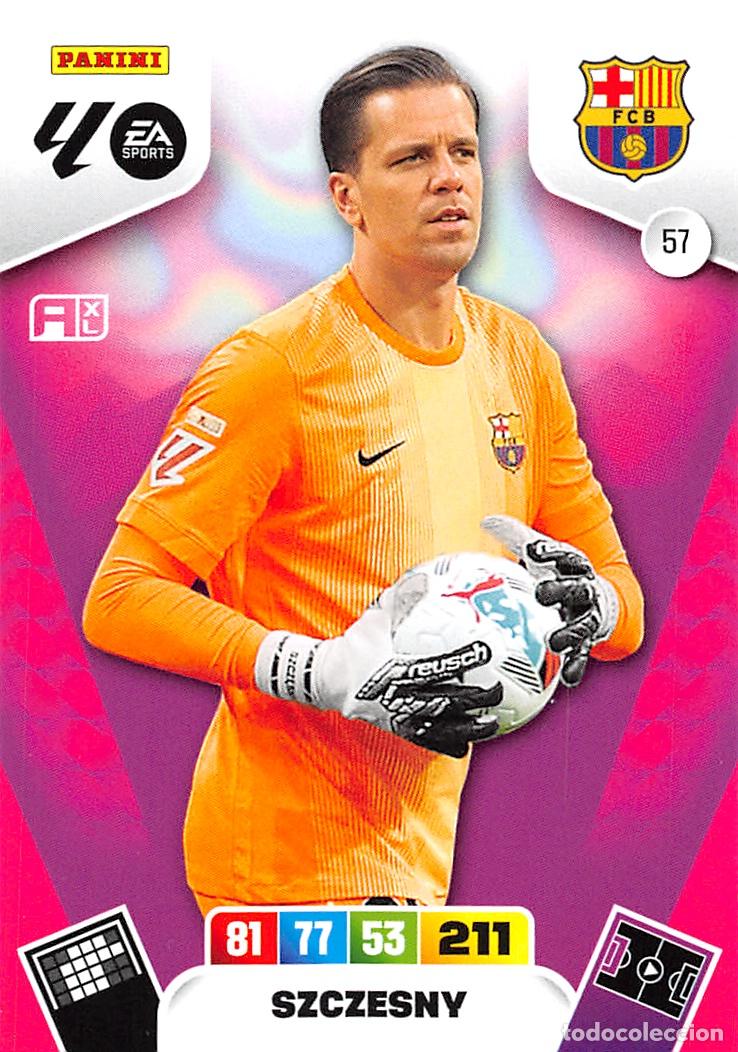 Cromos de F&uacute;tbol: PANINI ADRENALYN 25/26 2025/2026 #57 SZSZESNY (F.C. BARCELONA)
