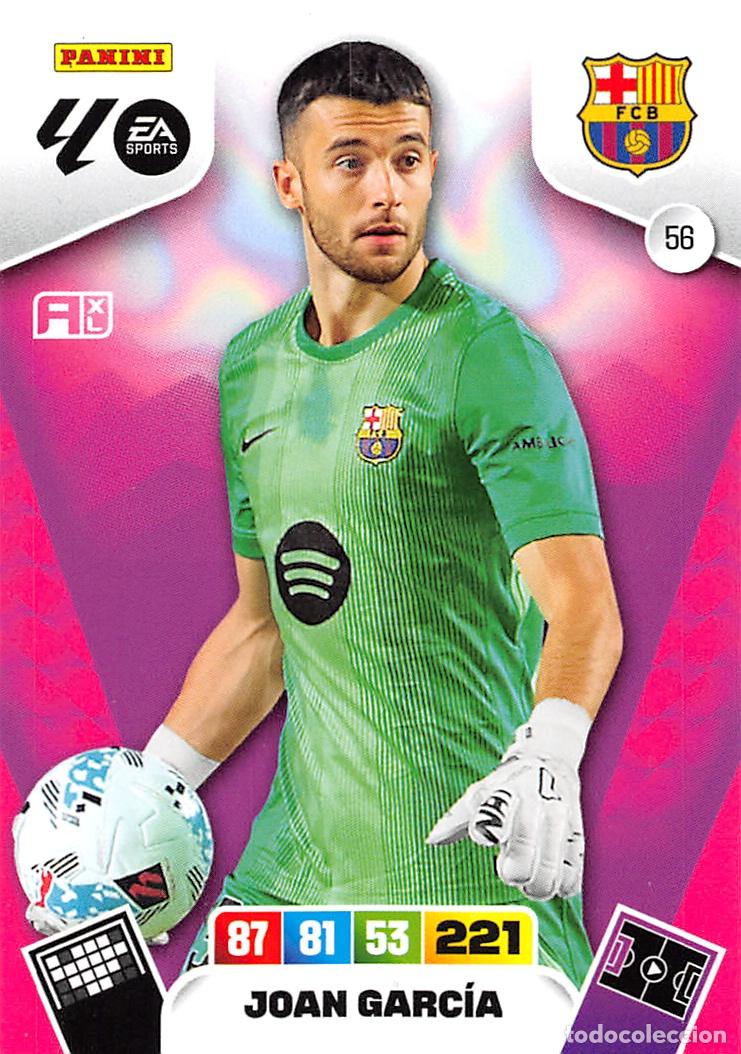 Cromos de F&uacute;tbol: PANINI ADRENALYN 25/26 2025/2026 #56 JOAN GARCIA (F.C. BARCELONA)