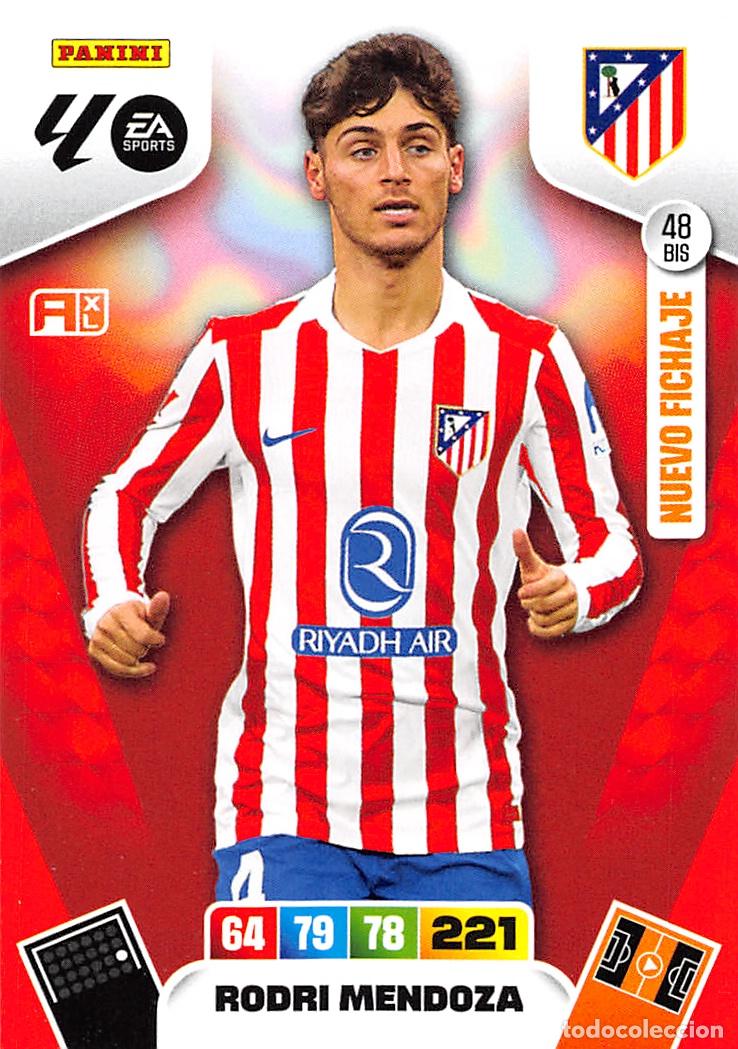 Cromos de Futebol: PANINI ADRENALYN 25/26 2025/2026 #48 BIS RODRI MENDOZA (ATLETICO MADRID)