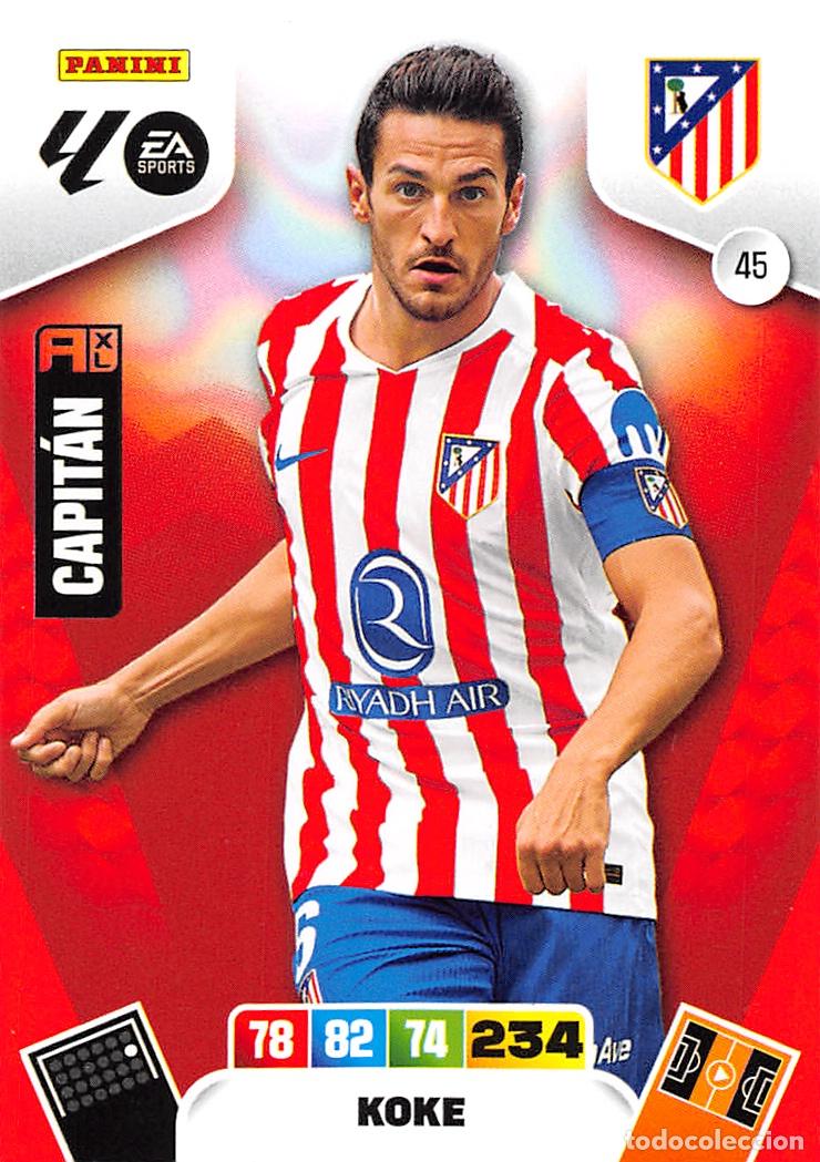 Figurine di Calcio: PANINI ADRENALYN 25/26 2025/2026 #45 KOKE (ATLETICO MADRID)