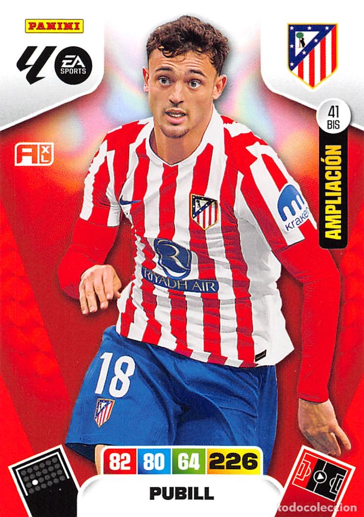 Cartes &agrave; collectionner de Football: PANINI ADRENALYN 25/26 2025/2026 #41 BIS PUBILL (ATLETICO MADRID)