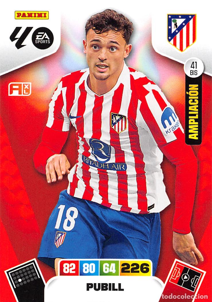 Cartes &agrave; collectionner de Football: PANINI ADRENALYN 25/26 2025/2026 #41 BIS PUBILL (ATLETICO MADRID)